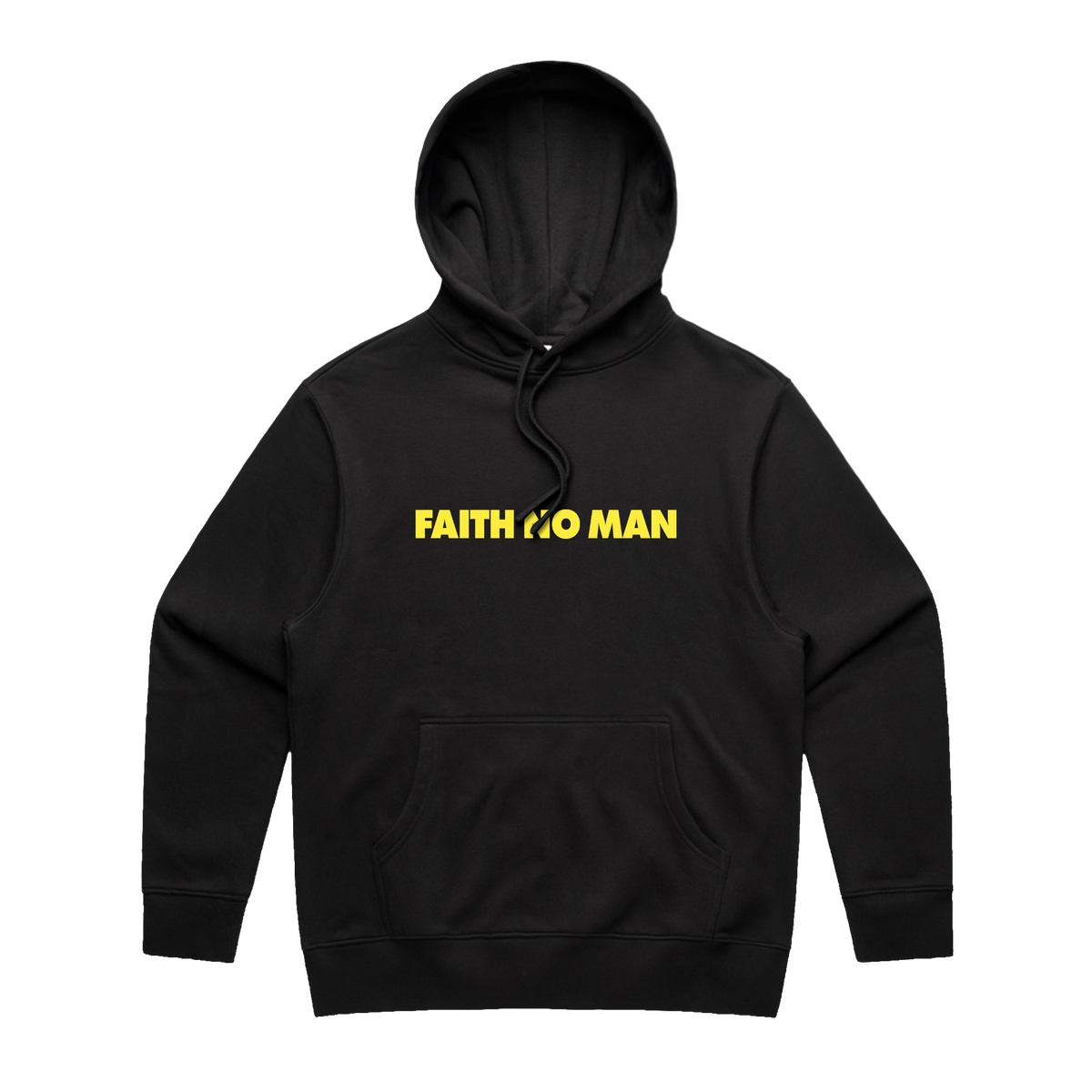 FAITH NO MAN YELLOW PULLOVER