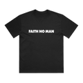 FAITH NO MAN  WHITE LOGO TEE