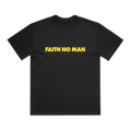 FAITH NO MAN LOGO TEE BLACK